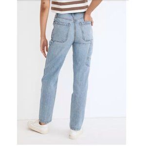 The Perfect Vintage Straight Medium Wash Jean: Carpenter Edition Sz 25